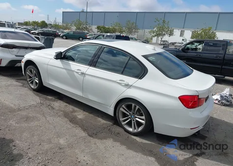 2015 BMW 328I from USA, damaged, VIN WBA3C1C53FK124887